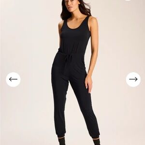 Commando Butter Tank Lounge Black Jumpsuit